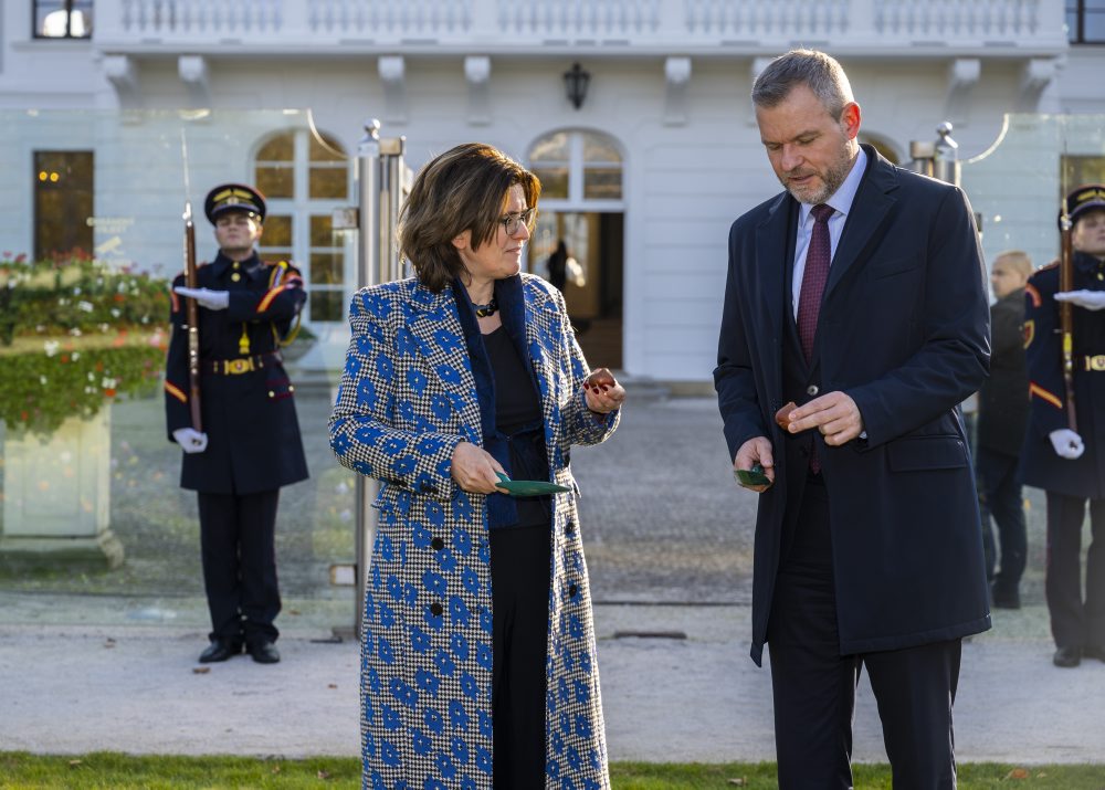 Prijatie holandskej veľvyslankyne Gabrielly Sancisiovej