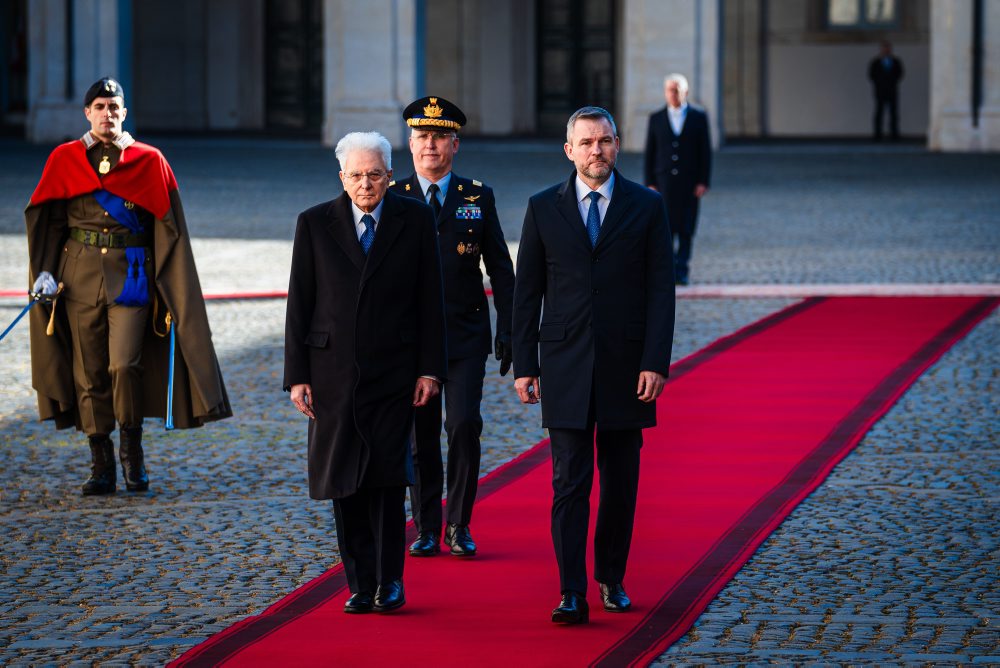 Prezident SR Peter Pellegrini na prvej oficiálnej návšteve Talianska