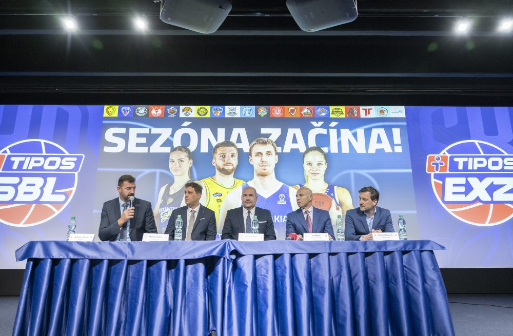 Tlačová konferencia pre začiatkom basketbalovej sezóny 2024/25