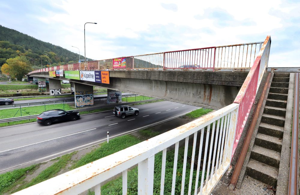 40-ročný Radvanský most je zaradený do šiesteho stupňa ohrozenia zo siedmich