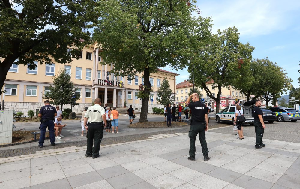 Predseda vlády SR Robert Fico v Handlovej