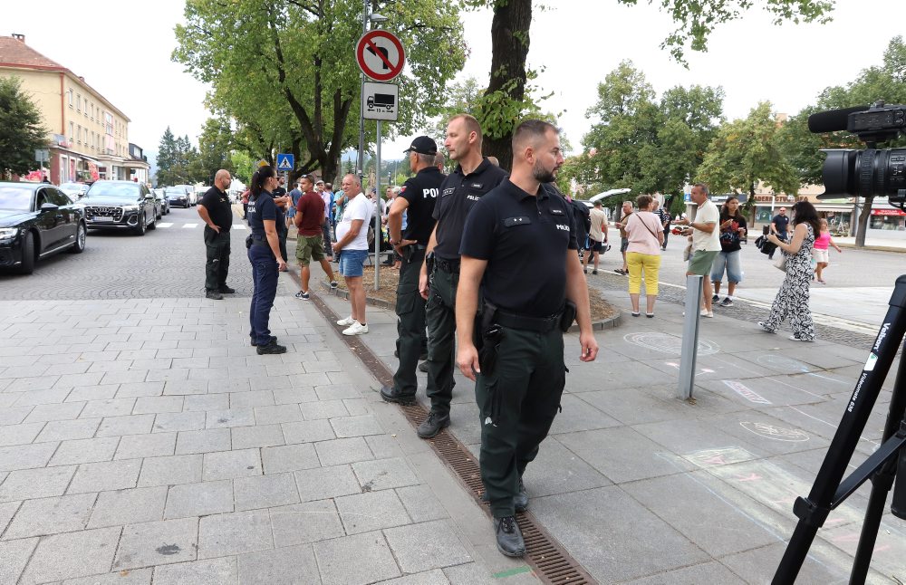 Predseda vlády SR Robert Fico v Handlovej