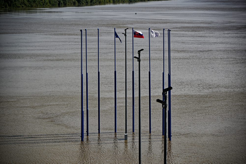 Povodne v Gabčíkove