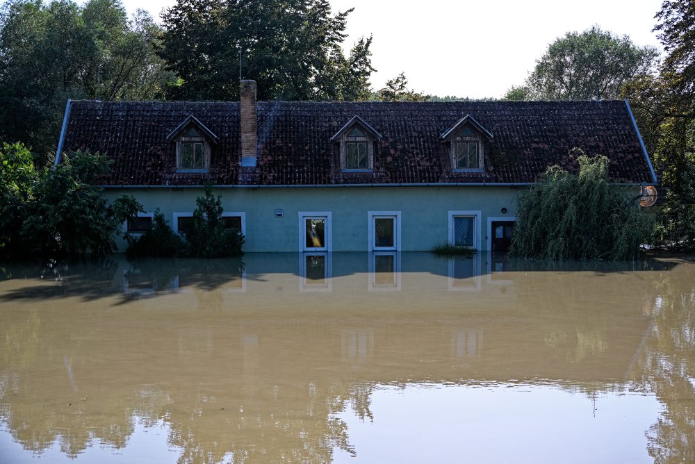 Povodne v Gabčíkove