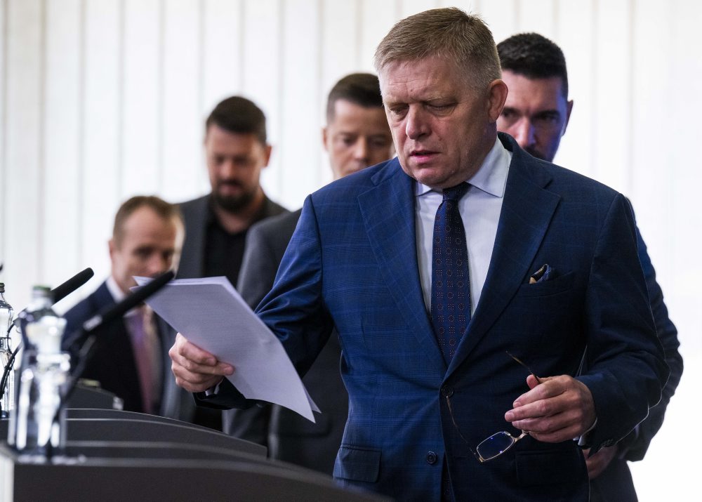 Predseda vlády SR Robert Fico sa stretol na Úrade vlády SR so zástupcami obchodných reťazcov