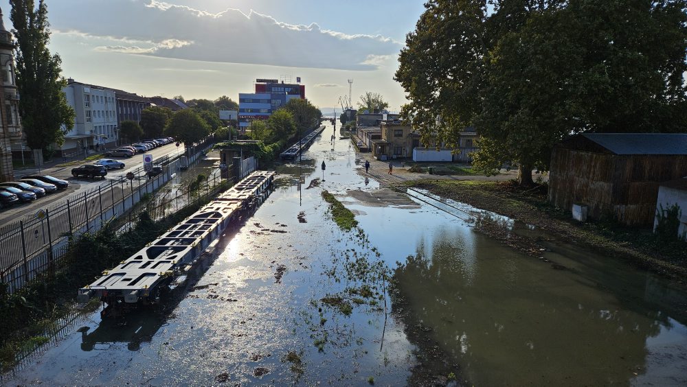 Záplavy v Komárne 