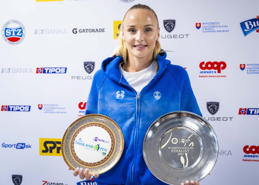 Rebecca Šramková na TK po premiérovom titule na okruhu WTA 