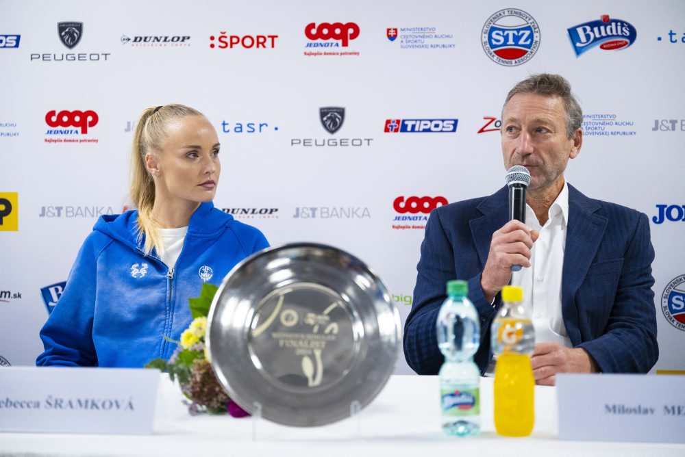 Rebecca Šramková na TK po premiérovom titule na okruhu WTA 