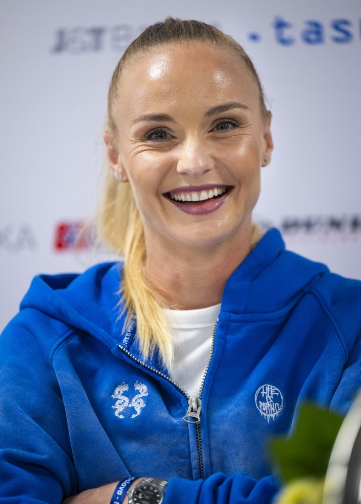 Rebecca Šramková na TK po premiérovom titule na okruhu WTA 