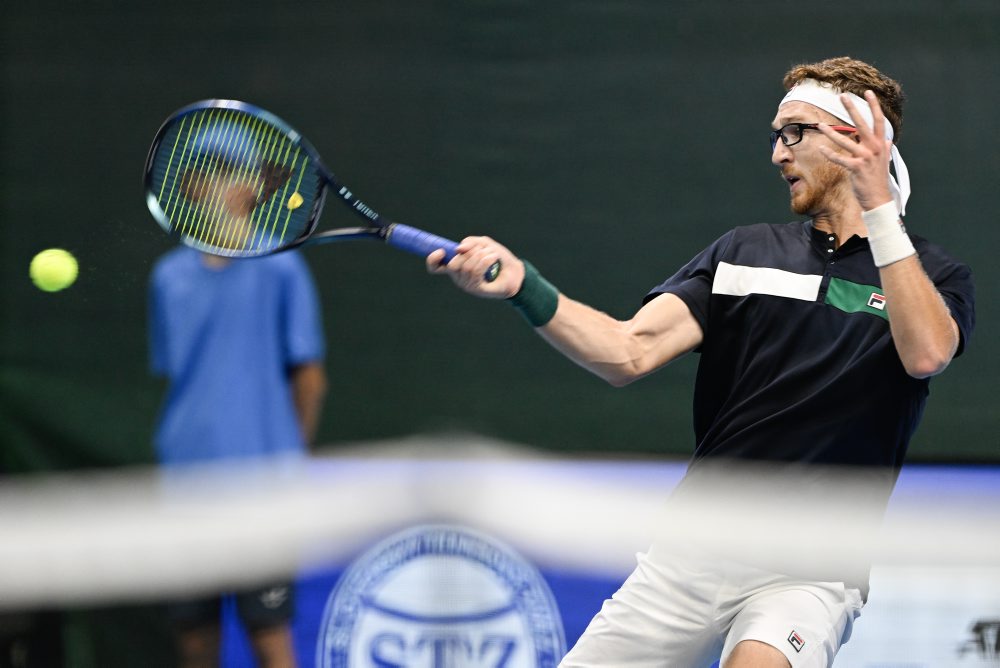 Slovenský tenista Miloš Karol na challengeri Slovak Open