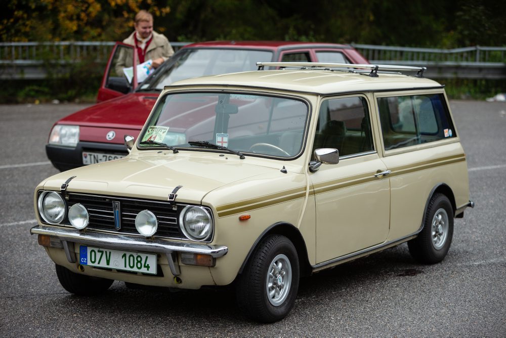 Štart Československej rallye 2024 na česko-slovenskej hranici v Makove