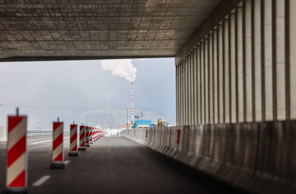 Stavebné práce na stavbe D1 Hubová - Ivachnová