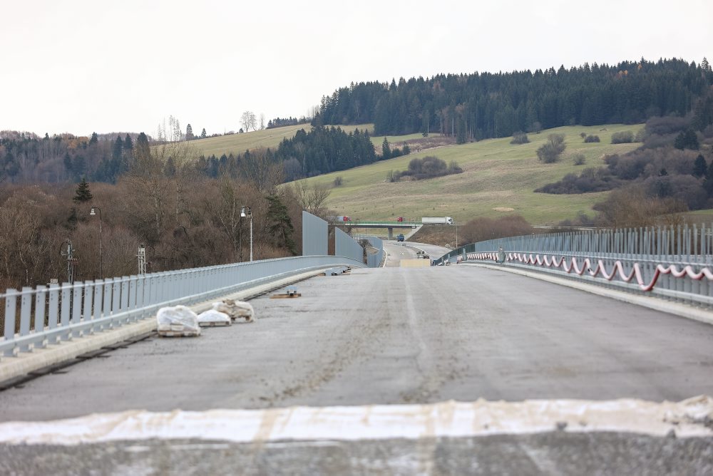 Stavebné práce na stavbe D1 Hubová - Ivachnová