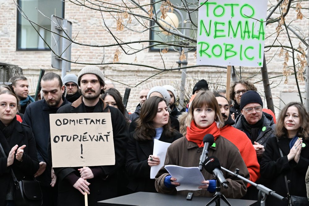 Tlačová konferencia Slovenskej národnej galérie k výzve na ochranu SNG