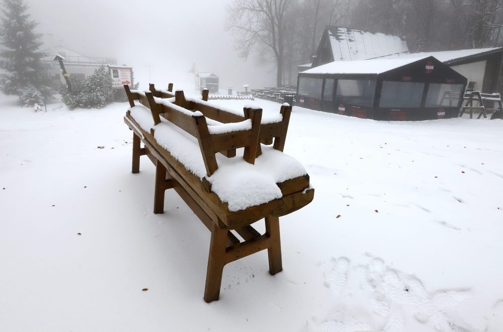 Pred začiatkom zimnej sezóny v lyžiarskom stredisku na Skalke