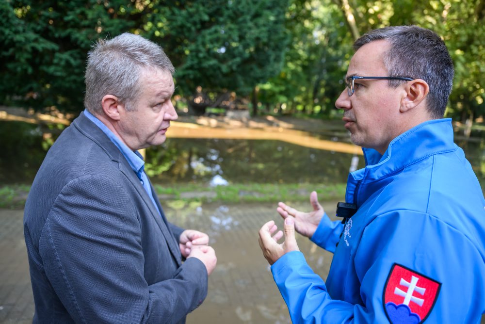 Spustenie pomoci po povodniach v Stupave 