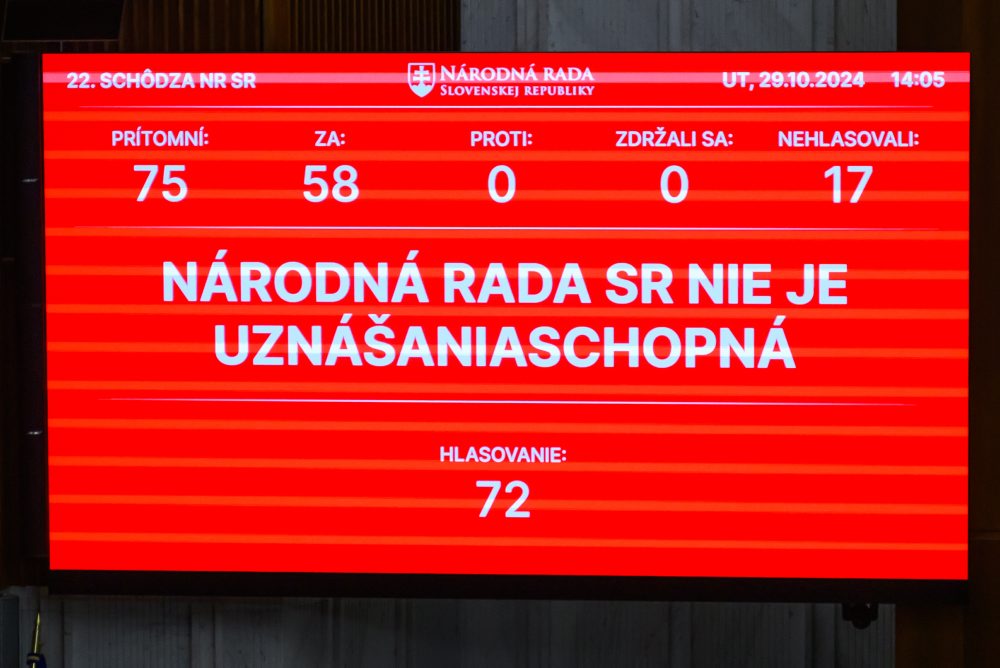 22. schôdza Národnej rady SR