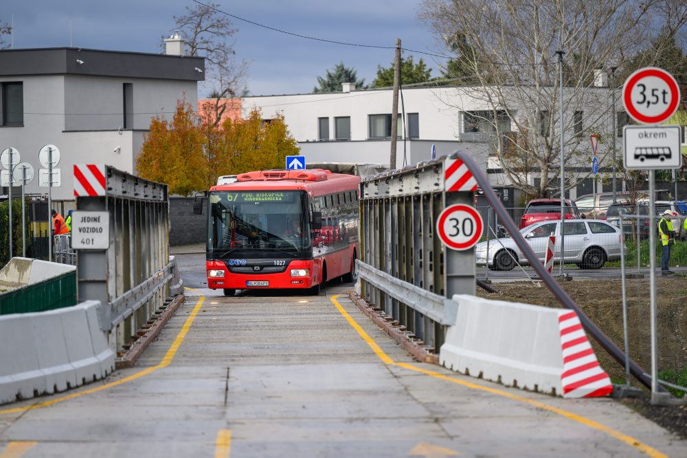 V Bratislave uzatvorili most na Hradskej ulici 