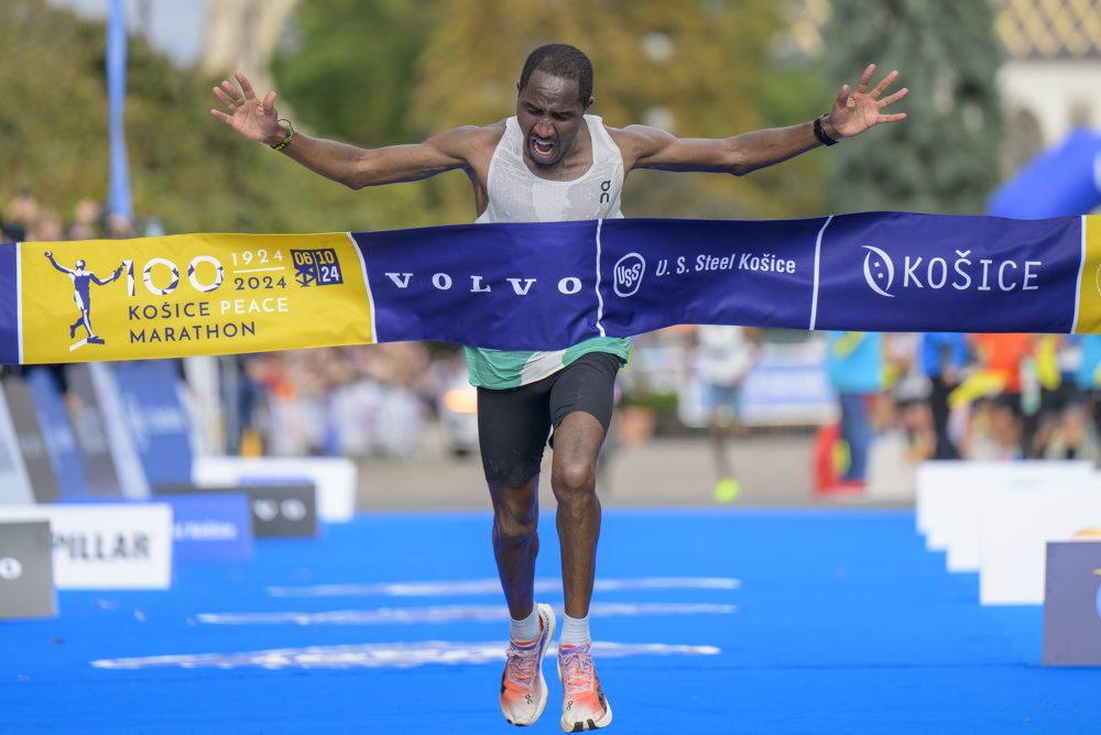 Na 101. ročníku Medzinárodného maratónu mieru v Košiciach zvíťazil Keňan Chirchir, traťový rekord nepokoril 