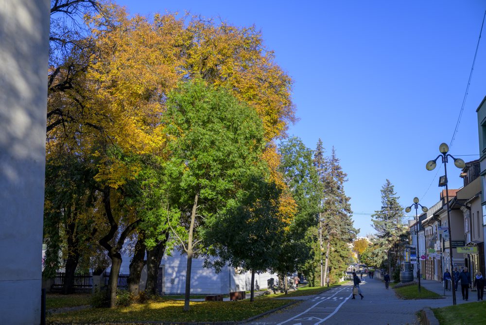 Poprad v jesennom odeve 