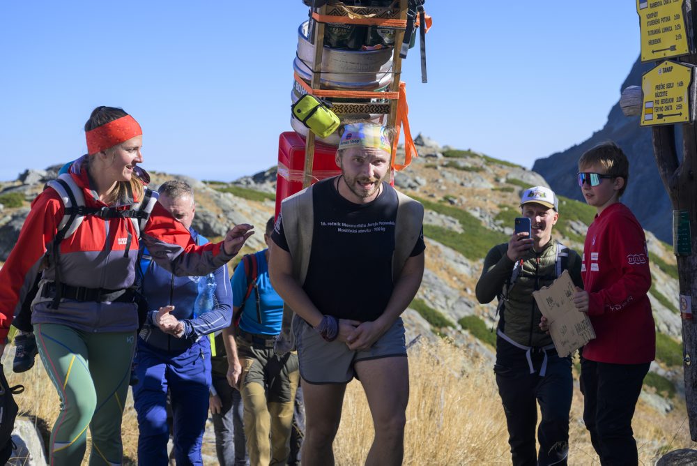 40. ročník pretekov vysokohorských nosičov Sherpa Ralley vo Vysokých Tatrách 