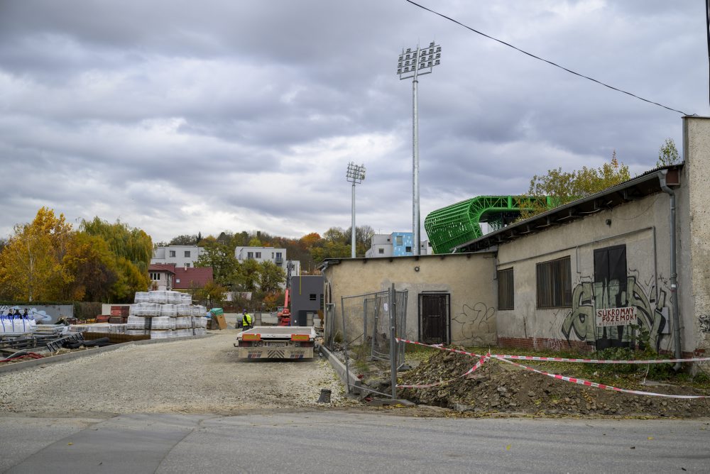 Výstavba Futbal Tatran Arény v Prešove