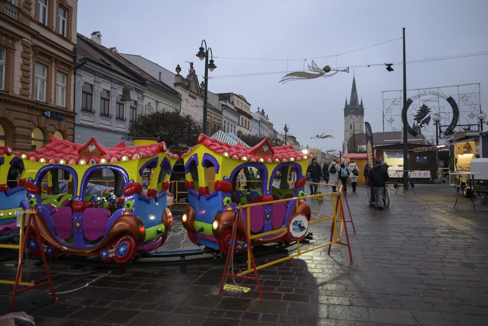 Atmosféra na Prešovských vianočných trhoch 