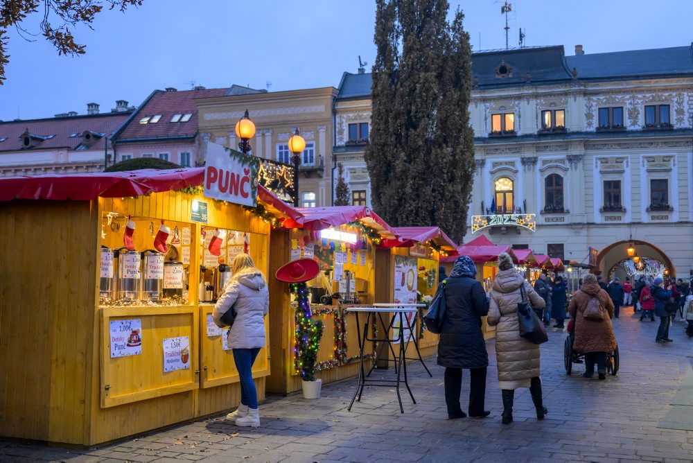 Atmosféra na Prešovských vianočných trhoch 