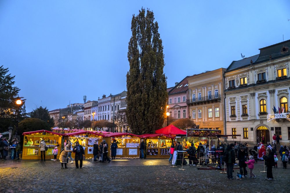 Atmosféra na Prešovských vianočných trhoch 