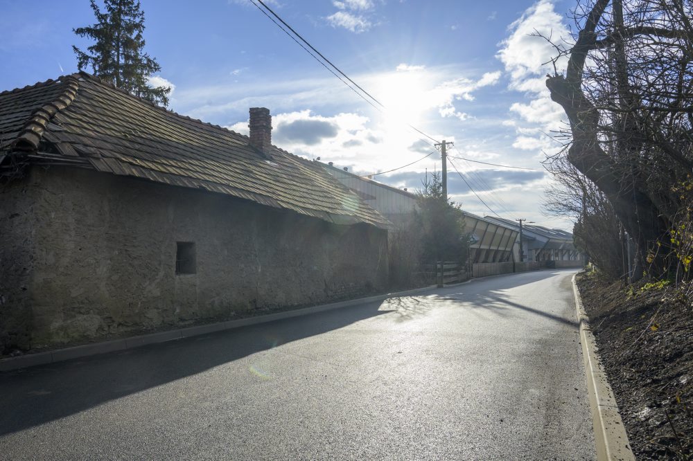 Zrekonštruovaná cesta na Kúty v Prešove 