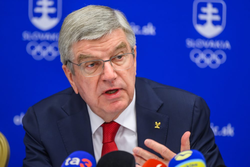 Prezident MOV Thomas Bach na Slovensku