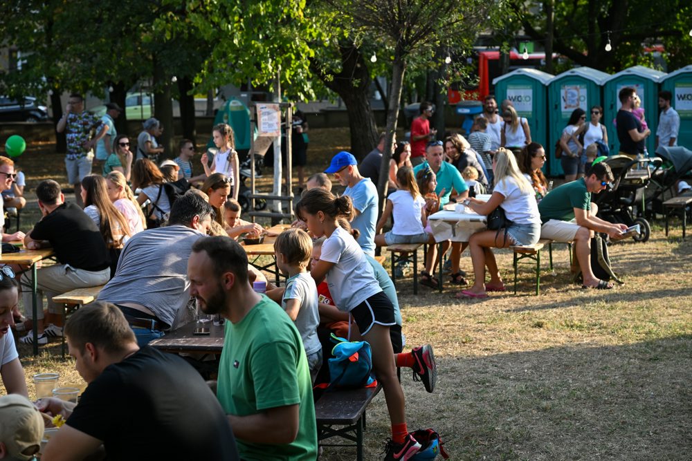 Atmosféra podujatia Živé Račko na Račianskom mýte v Bratislave