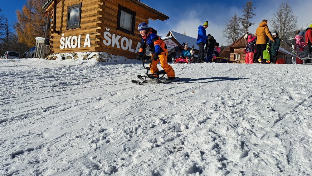 Prvú sánkovačku si túto zimu užili v Tatrách domáci i turisti