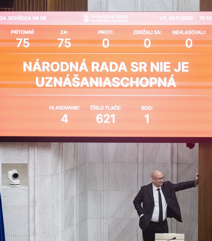 Mimoriadna 24. schôdza Národnej rady SR