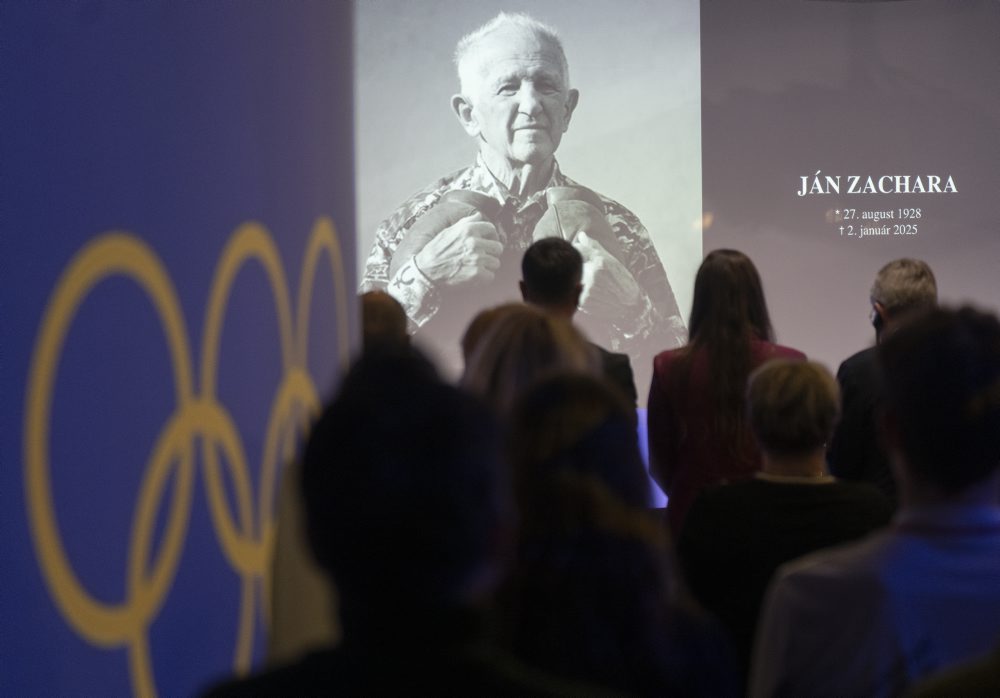 Stretnutie prezidenta Medzinárodného olympijského výboru Thomasa Bacha so súčasnými i bývalými slovenskými športovcami