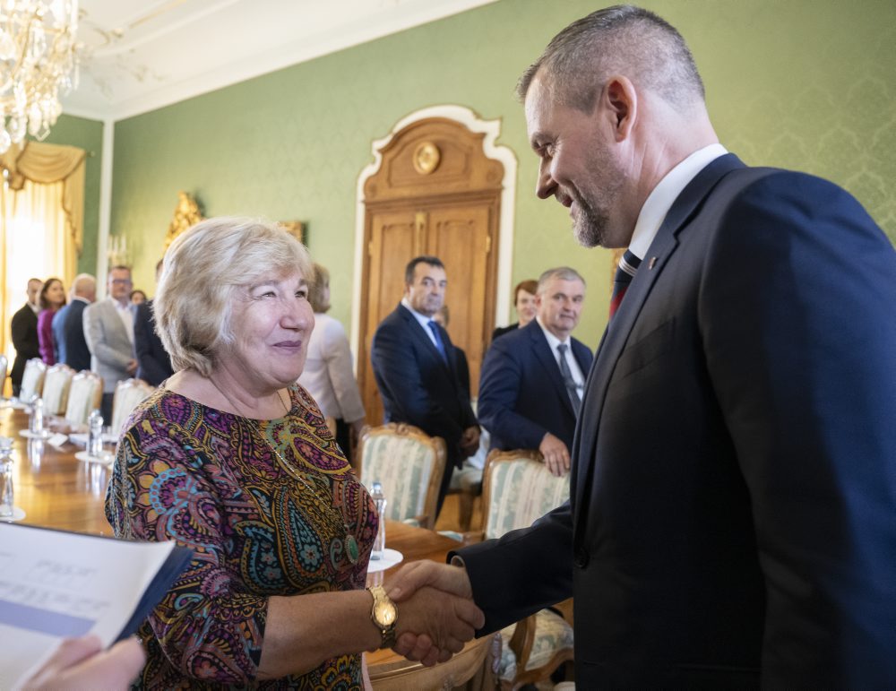 Prezident Peter Pellegrini prijal predstaviteľov zdravotníctva