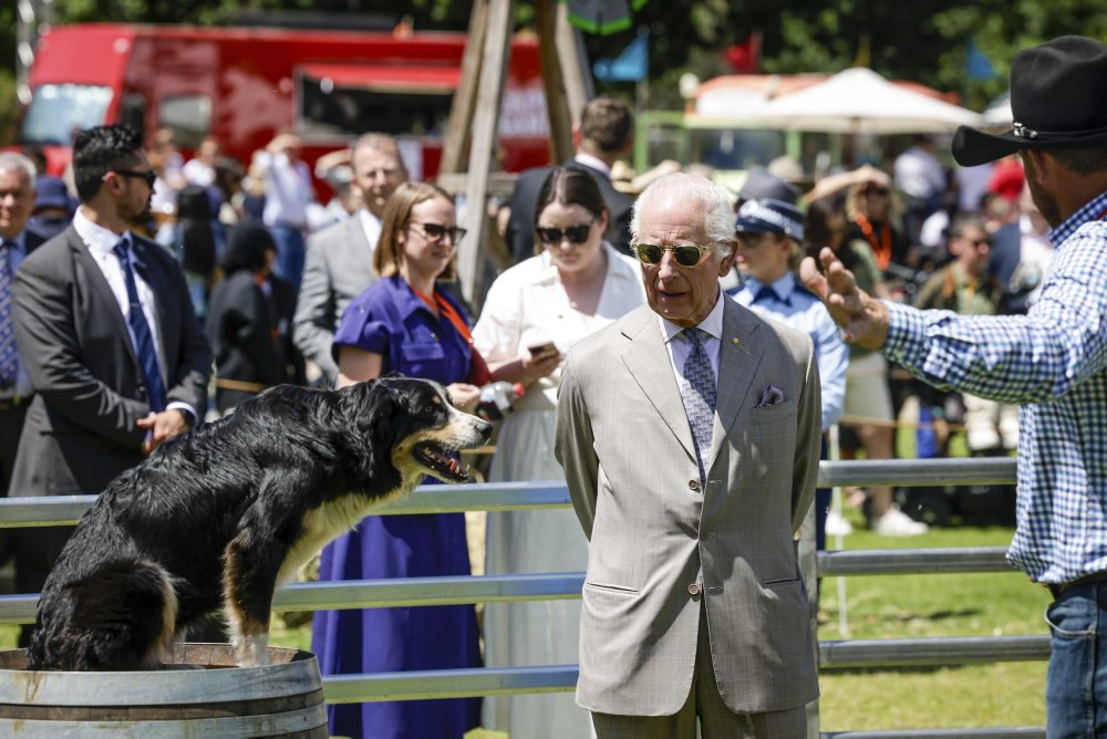 Britský kráľovský pár na návšteve Austrálie