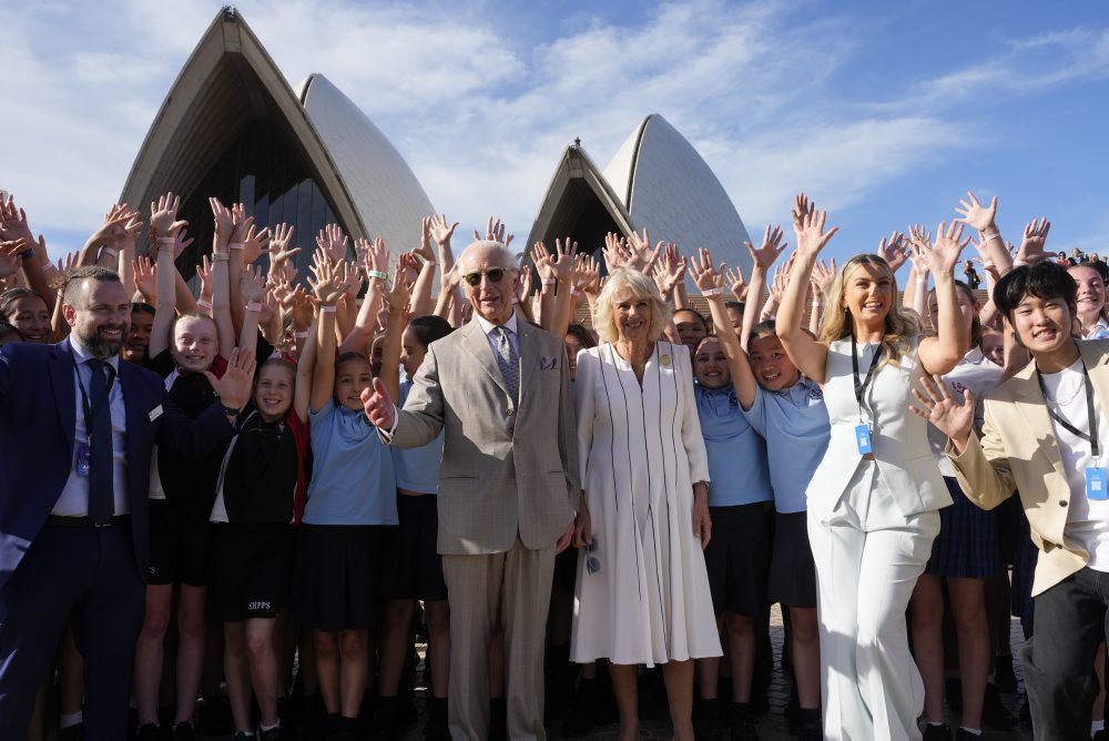 Britský kráľovský pár na návšteve Austrálie