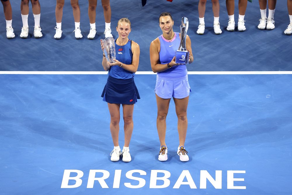 Bieloruska Arina Sobolenková získala titul v Brisbane, vo finále zdolala Kudermetovovú