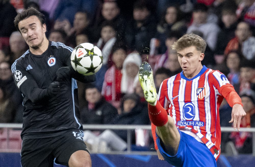 Atletico Madrid - ŠK Slovan Bratislava