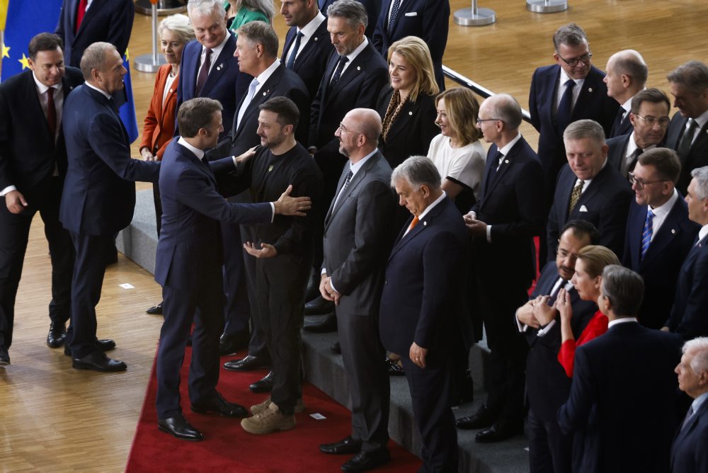 Príchody lídrov na zasadnutie Európskej rady v Bruseli