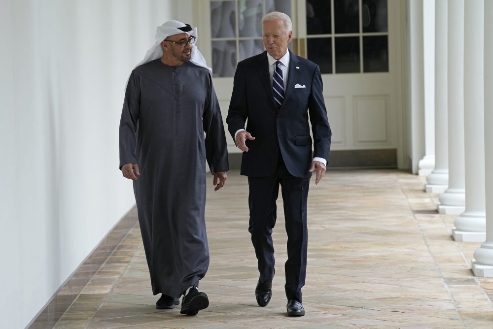 Americký prezident Joe Biden sa vo Washingtone stretol s prezidentom Spojených arabských emirátov šejkom Muhammadom bin Zájidom Sultánom Nahjánom 