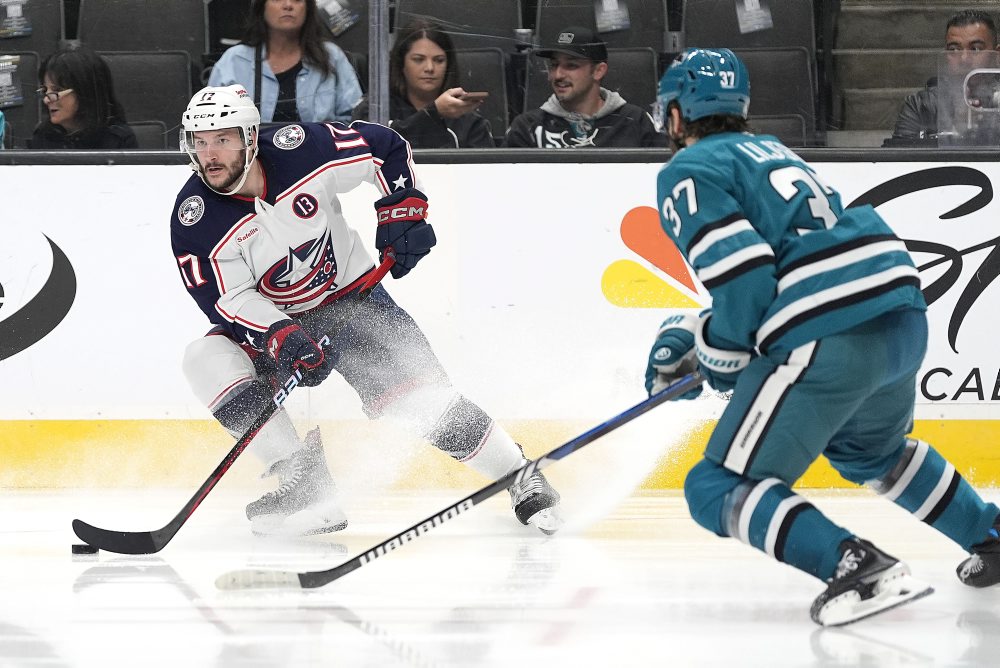 Columbus Blue Jackets - San Jose Sharks