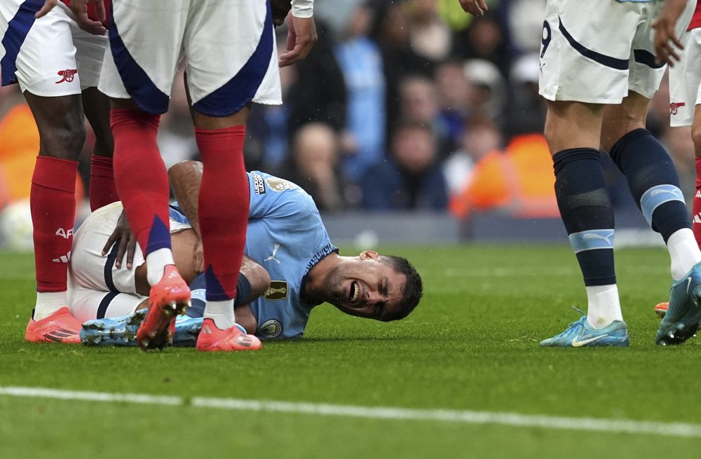 Futbal: Manchester City potvrdil Rodriho zranenie, dĺžku absencie neuviedol