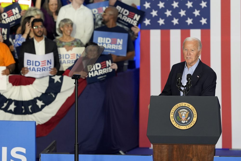 Biden na zhromaždení vo Wisconsine opätovne uistil, že z volieb neodstúpi