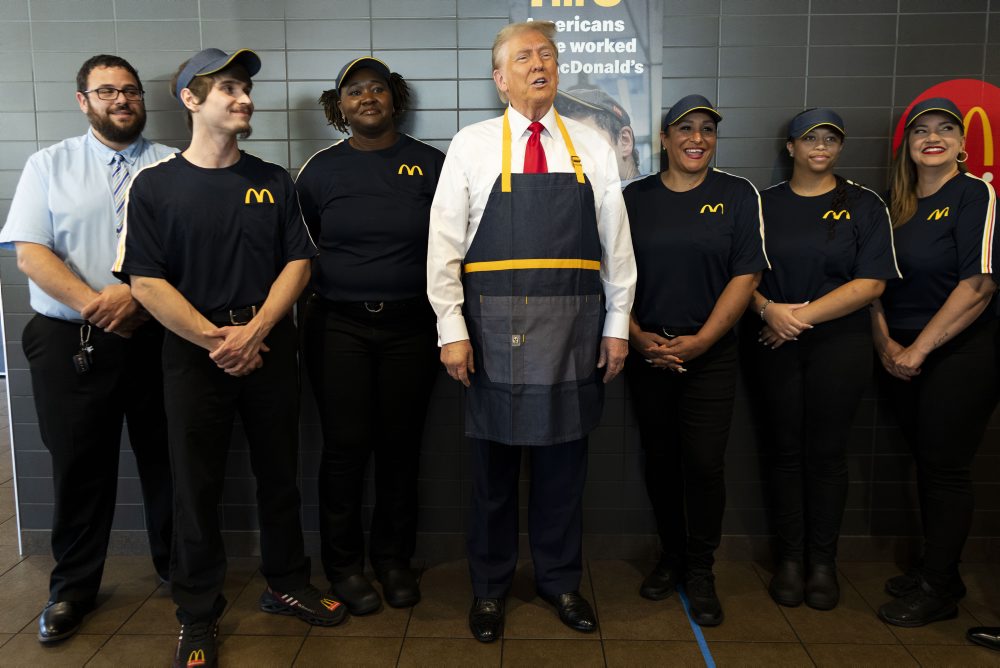 Donald Trump navštívil prevádzku spoločnosti McDonald's