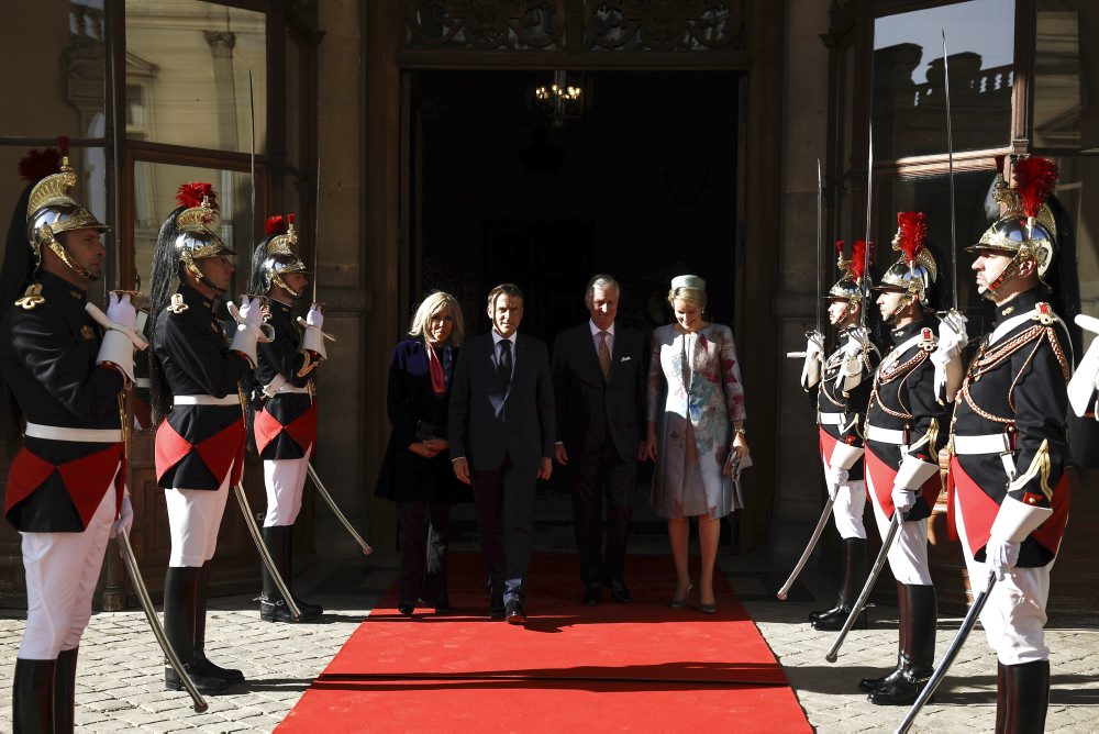 Trojdňová štátna návšteva belgického kráľovského páru vo Francúzsku 