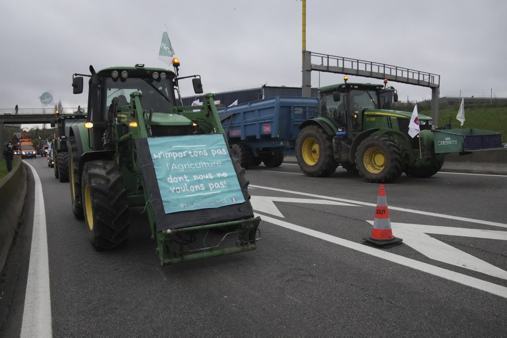 Protest farmárov vo Francúzsku 