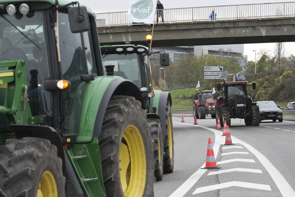 Protest farmárov vo Francúzsku 