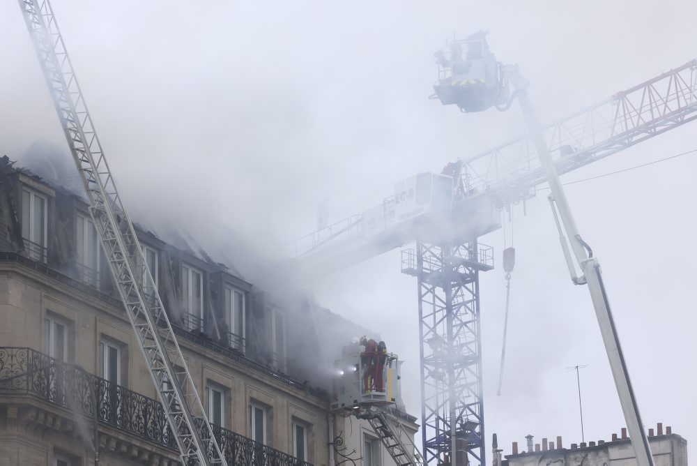 Požiar v Paríži